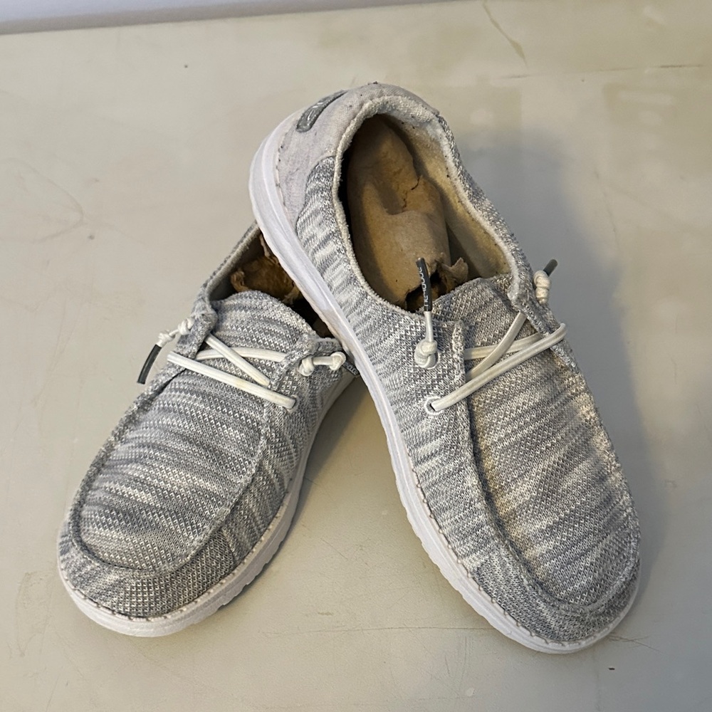 Hey Dudes women’s Gray Casual Shoes